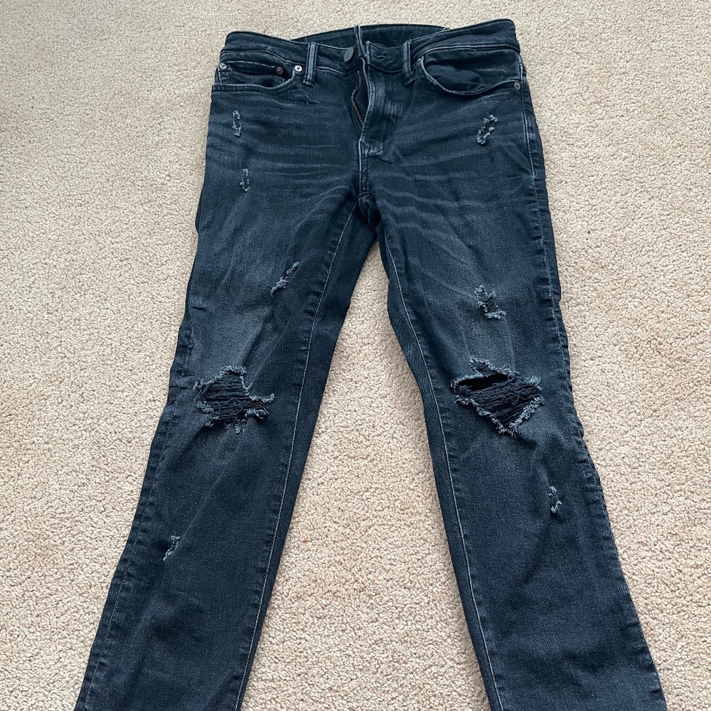 American Eagle Slim Fit Ripped Jeans